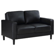 Ruth - Upholstered Track Arm Loveseat - JaxCo Furniture