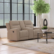 Brentwood - Upholstered Motion Reclining Loveseat - JaxCo Furniture