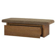 Gemma - Storage Bench - Taupe - JaxCo Furniture