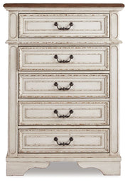 Realyn - Chipped White - Chest - JaxCo Furniture