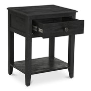 Corrine - Nightstand - Black - JaxCo Furniture
