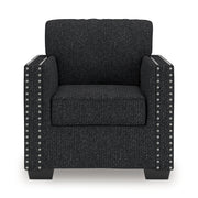 Jasmine Peaks - Chair - Coal - JaxCo Furniture