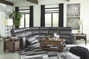 Samperstone - Power Reclining Sectional - JaxCo Furniture