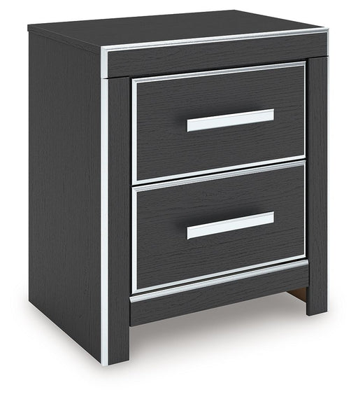 Zuraleus - Two Drawer Night Stand - JaxCo Furniture
