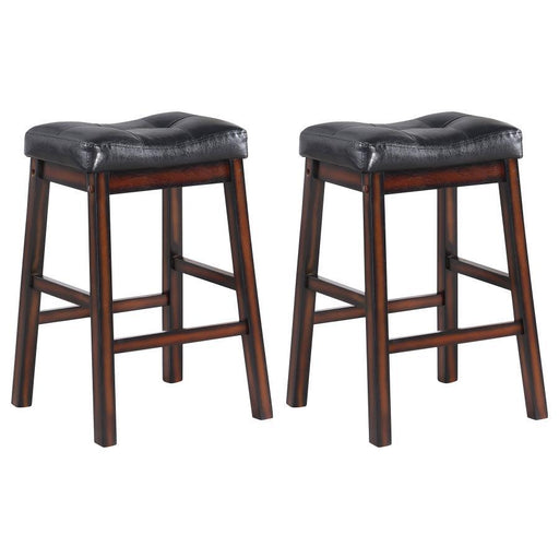 Donald - Upholstered Stools (Set of 2) - JaxCo Furniture