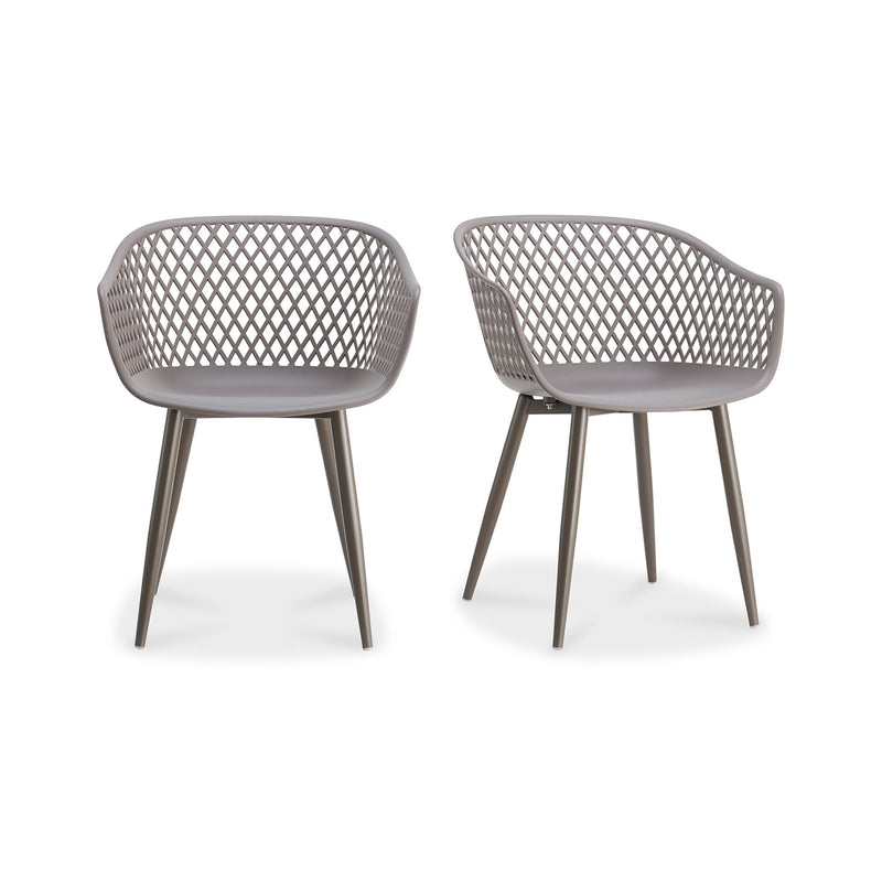 Piazza - Outdoor Chair (Set of 2) - Gray - JaxCo Furniture