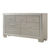 Platinum - Dresser - Сhampagne - JaxCo Furniture