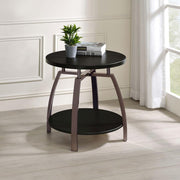 Dacre - Round Engineered Wood Top Table - JaxCo Furniture
