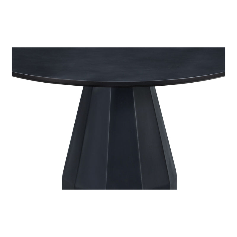 Templo - Concrete Outdoor Dining Table - Black - JaxCo Furniture