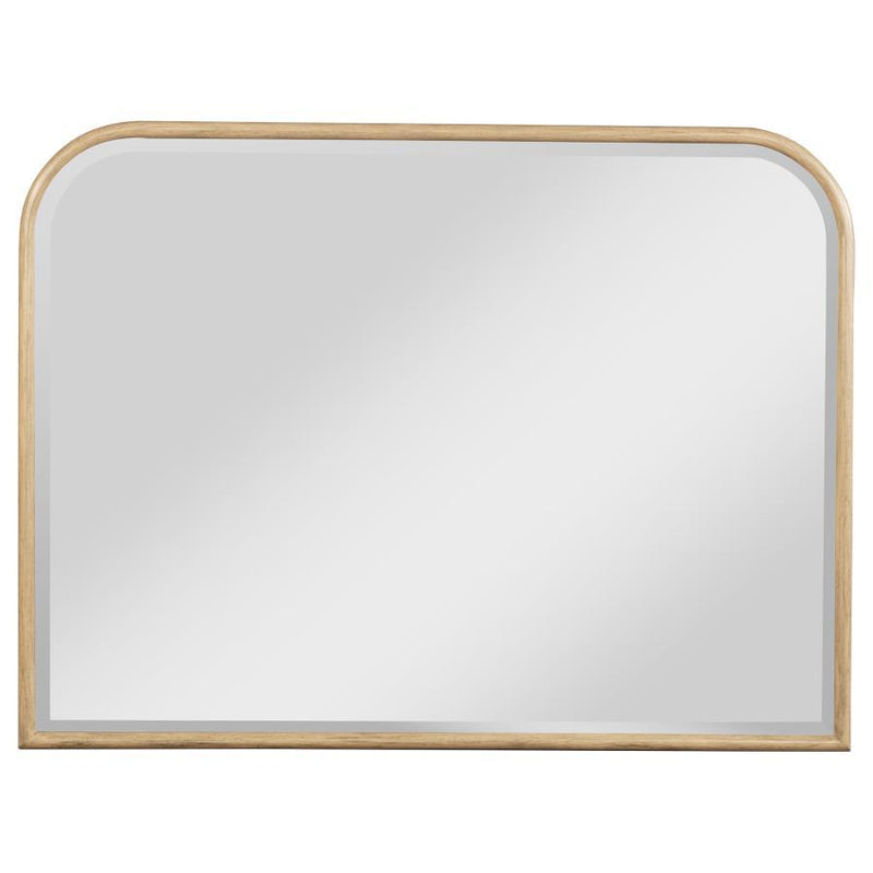 Kailani - Dresser Mirror - Beige Oak - JaxCo Furniture
