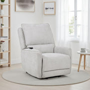 Sylmar - Chenille Upholstered Power Recliner - JaxCo Furniture