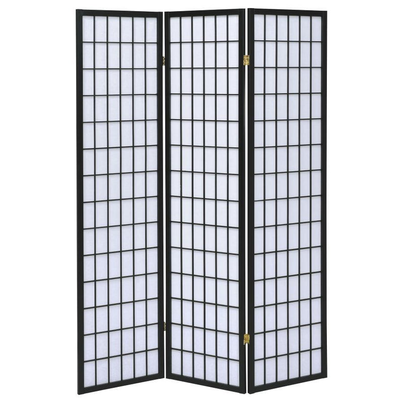 Carrie - 3-Panel Room Divider Folding Shoji Screen - JaxCo Furniture