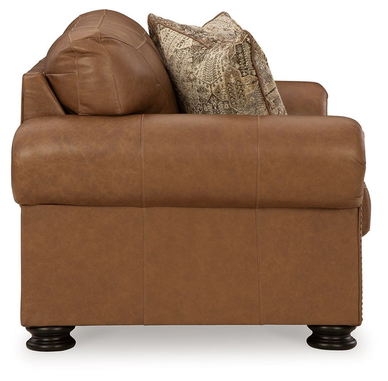 Carianna - Caramel - Loveseat - JaxCo Furniture