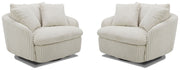 Boomer - Large Swivel Chair with 2 Pillows - JaxCo Furniture