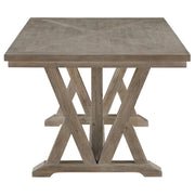 Cornelia - Rectangular Dining Table - Coastal Gray - JaxCo Furniture