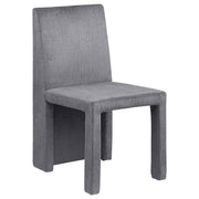 Tordera - Velvet Upholstered Dining Side Chair (Set of 2) - Gray - JaxCo Furniture