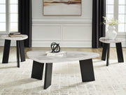 Lilyberg - Occasional Table Set (Set of 3) - Gray / Black - JaxCo Furniture