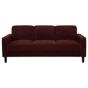 Ruth - Upholstered Track Arm Sofa Set - JaxCo Furniture