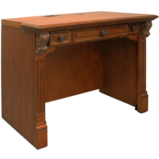 Huntington - Library Desk - Antique Vintage Pecan - JaxCo Furniture