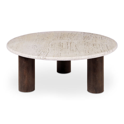 Landon - Coffee Table - Glazed Brown / Beige - JaxCo Furniture