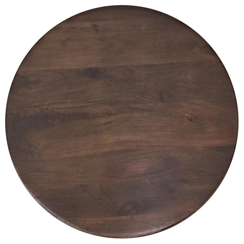 Dale - Round Solid Mango Wood Table - JaxCo Furniture