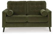 Reveon Lakes - Olive - Loveseat - JaxCo Furniture