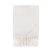 Throws - 50" x 70" TC Aria Boucle Throw - Ivory - JaxCo Furniture