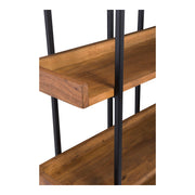 Vancouver - Small Bookshelf - Brown - JaxCo Furniture