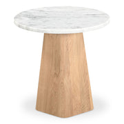 Evelyn - Accent Table - White - JaxCo Furniture