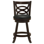 Calecita - Wood Swivel Counter Stool (Set of 2) - JaxCo Furniture
