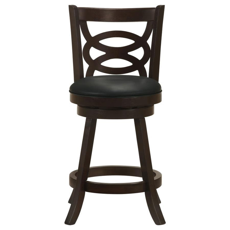 Calecita - Wood Swivel Counter Stool (Set of 2) - JaxCo Furniture