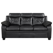 Finley - Upholstered Padded Arm Tufted Sofa Set - JaxCo Furniture