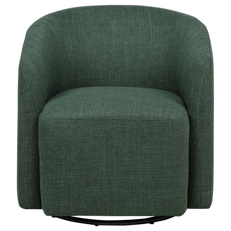 Mossbrook - Fabric Upholstered Swivel Accent Chair - JaxCo Furniture