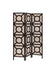 Vulcan - 3 Panel Room Divider Folding Shoji Screen - Cappuccino - JaxCo Furniture