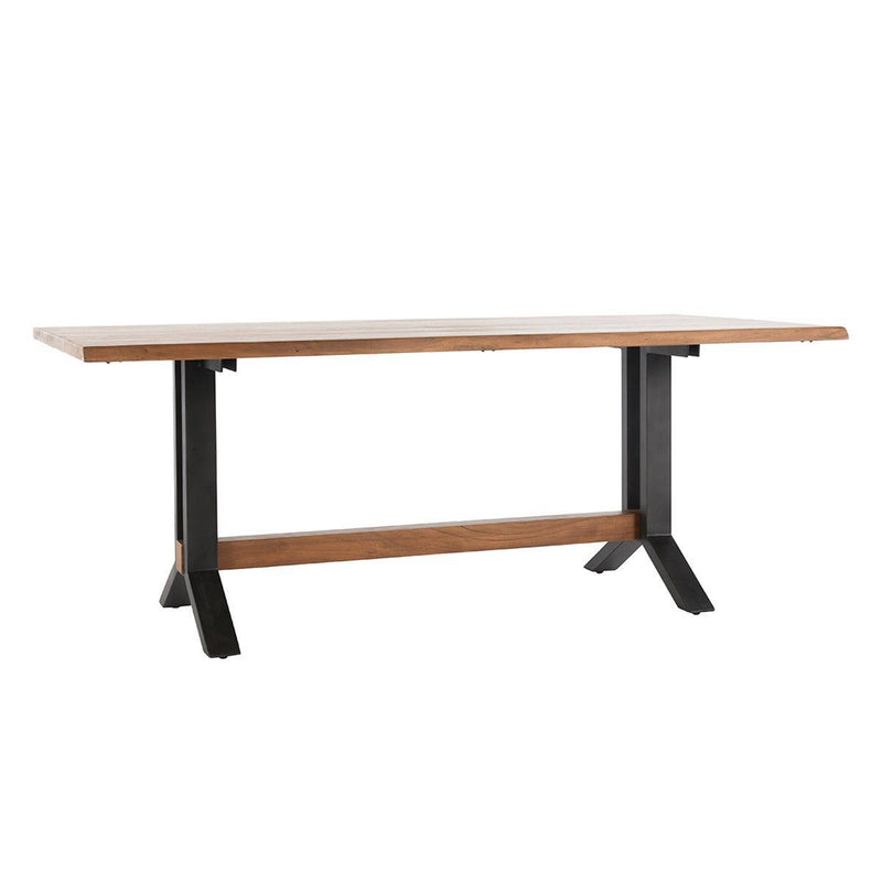 Bellamy - Dining Table - Honey / Black - JaxCo Furniture