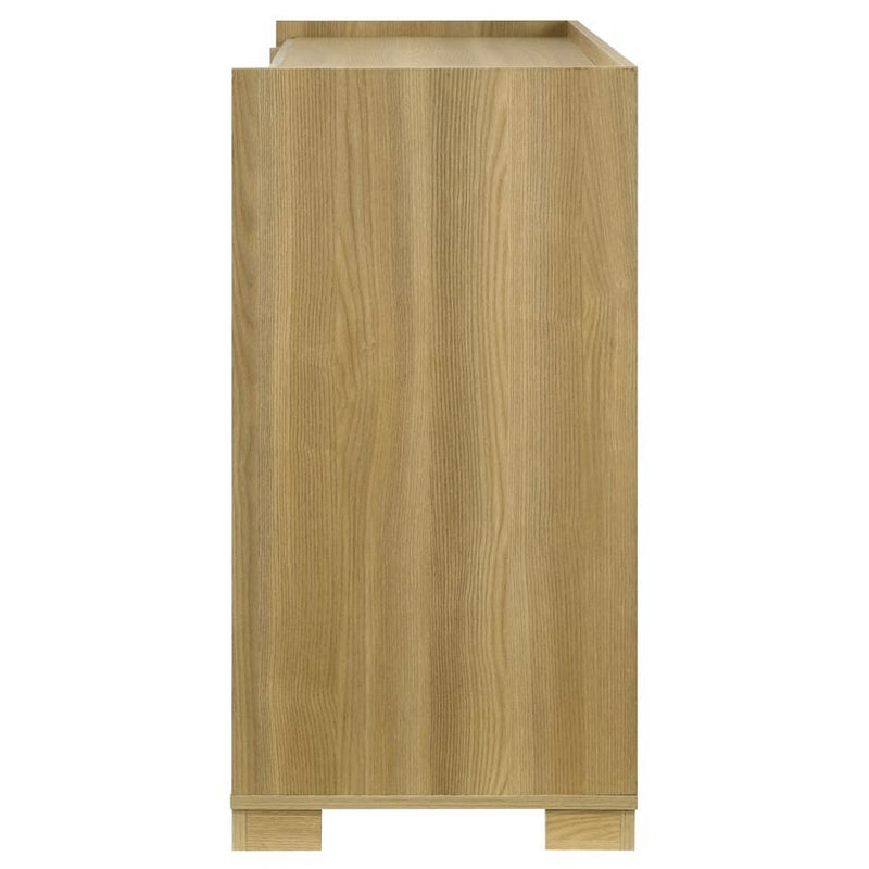 Hyland - 6-Drawer Dresser - Natural - JaxCo Furniture