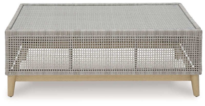 Seton Creek - Gray - Rectangular Cocktail Table - JaxCo Furniture