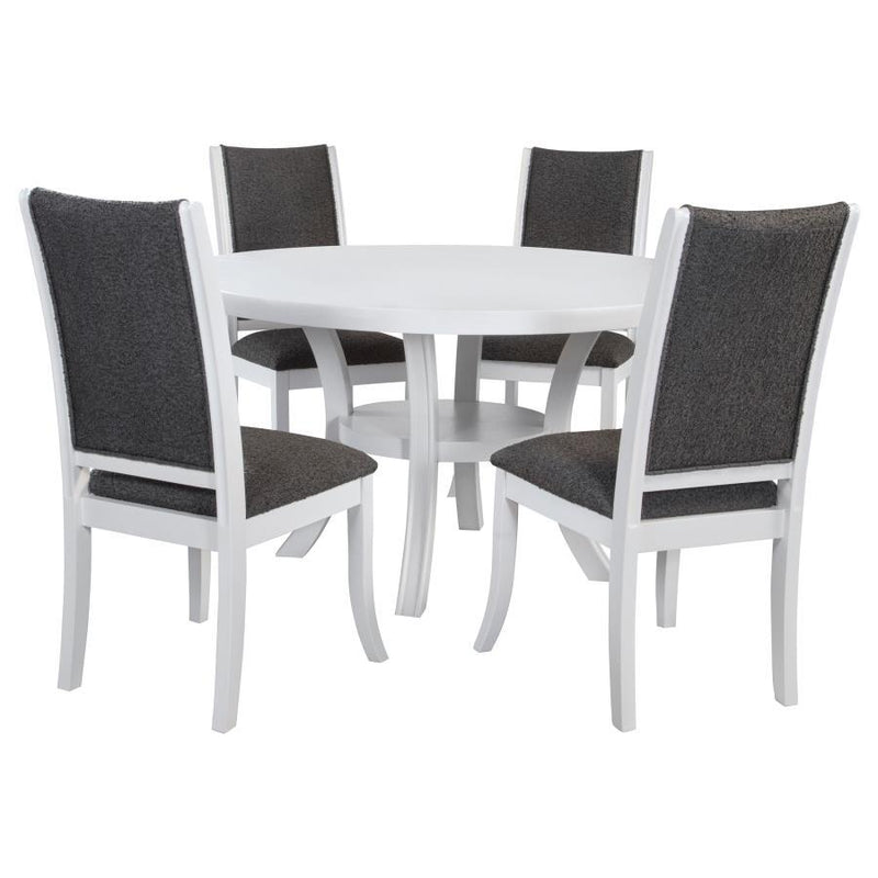 Judd - Round Wood Dining Table Set - JaxCo Furniture