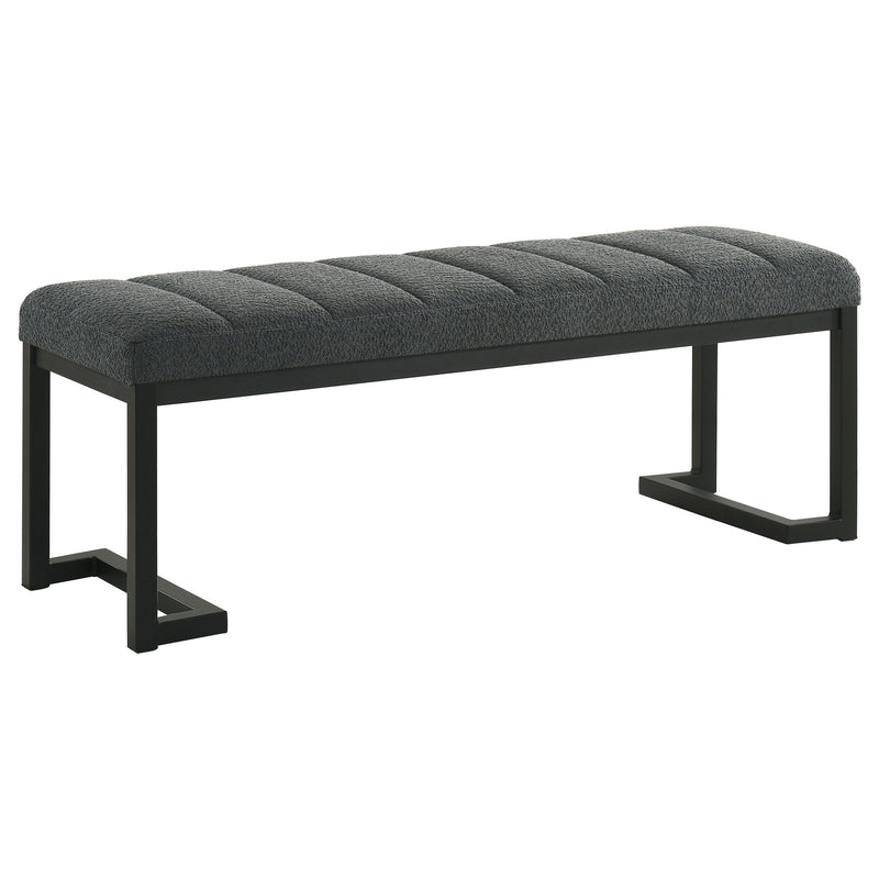 Mesa - Boucle Upholstered Tufted Accent Bench - JaxCo Furniture