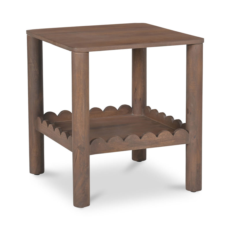 Wiley - Side Table - Vintage Brown - JaxCo Furniture