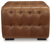 Temmpton - Chocolate - Oversized Accent Ottoman - JaxCo Furniture