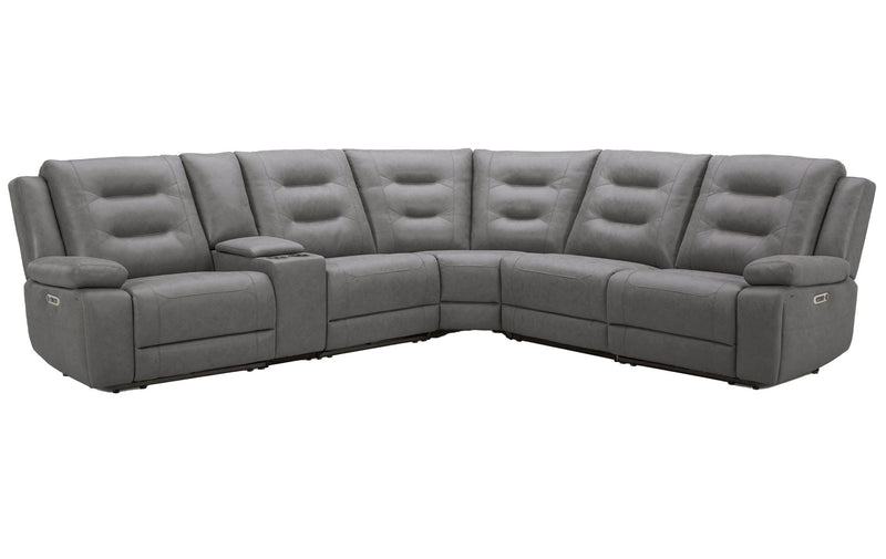 Caldwell - Modular Power Reclining Sectional - JaxCo Furniture