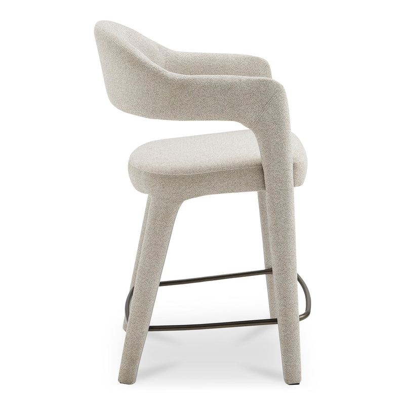 Martens - Counter Stool - Beige - JaxCo Furniture