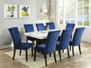 Camila - Rectangular Dining Set - White Top - JaxCo Furniture