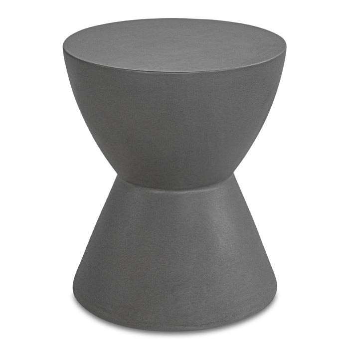 Hourglass - Outdoor Stool - Gray - JaxCo Furniture