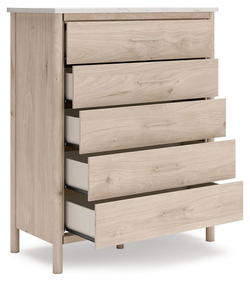 Cadmori - Five Drawer Wide Chest - JaxCo Furniture