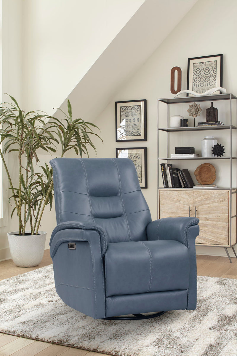 Carnegie - Power Swivel Glider Recliner - JaxCo Furniture