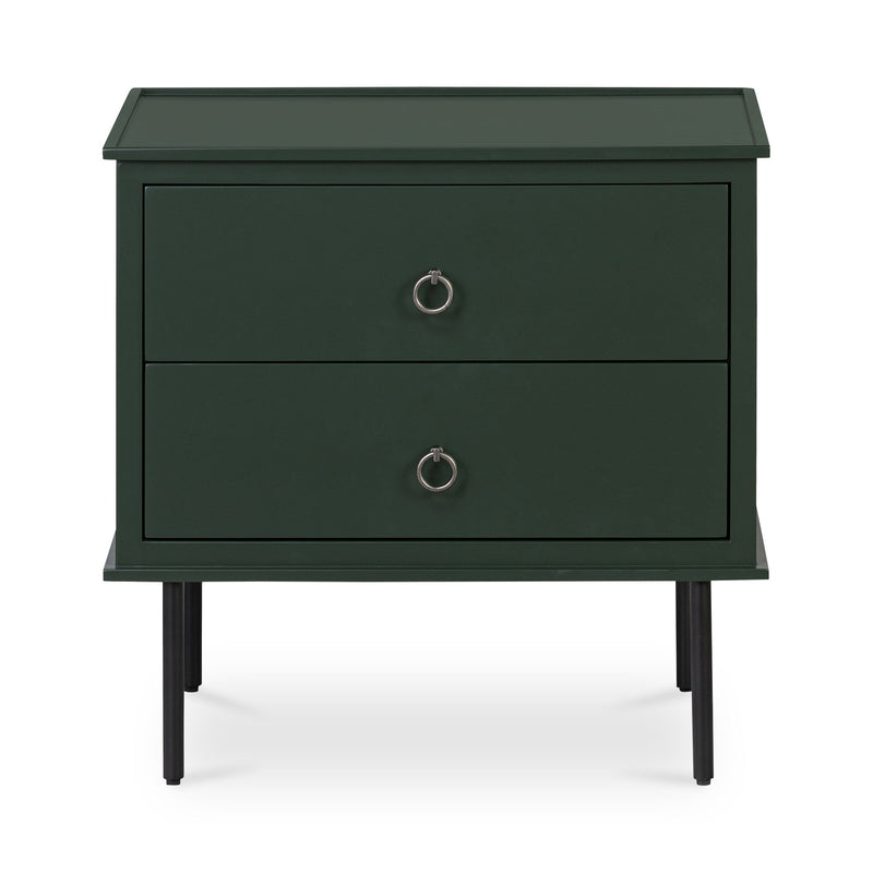 Reagan - Nightstand - Deep Green - JaxCo Furniture