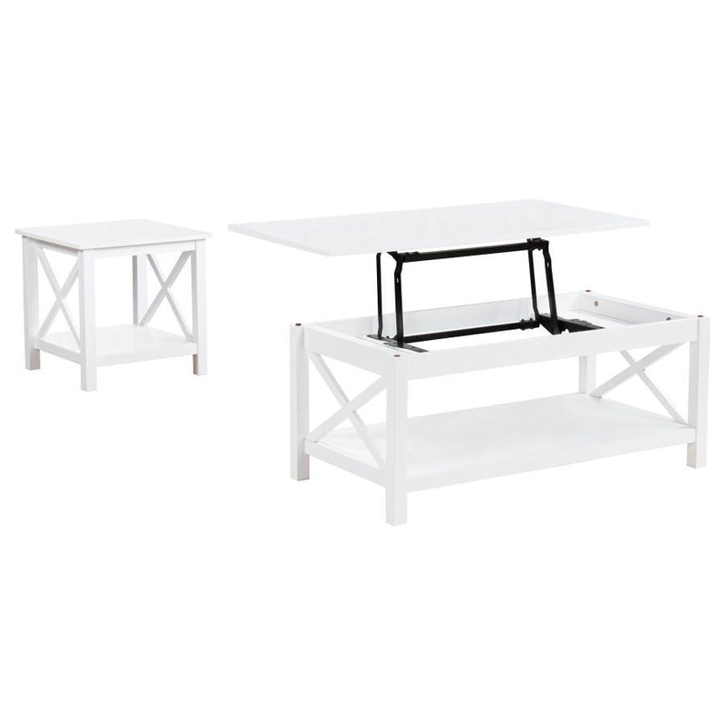 Skyview - Rectangular Lift Top Coffee Table Set - JaxCo Furniture