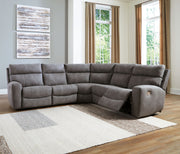 Next-gen Durapella - Power Reclinering Sectional Set - JaxCo Furniture